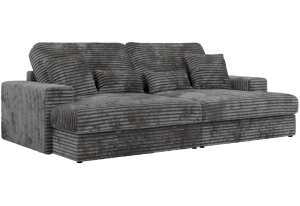 Sofa ANERO - szary, sztruks