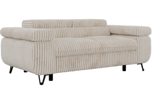 Sofa PETER 2  - beżowy, sztruks