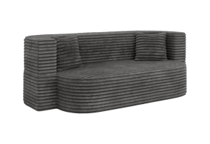 Sofa Ovela - szary, sztruks