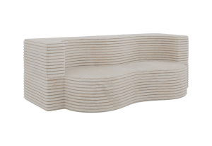Sofa Sanoa - beżowy, sztruks