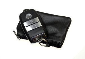 HOLD - Skórzane etui na pilota do samochodu, etui na kluczyk samochodowy