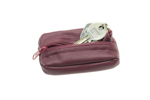 MINI PILOT - Klasyczne skórzane etui na klucze, kluczówka