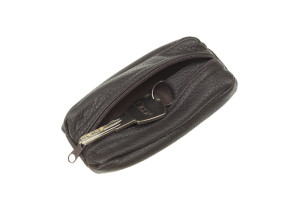 MAXI PILOT - Klasyczne skórzane etui na klucze, kluczówka