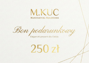 Bon podarunkowy - voucher - 250zł
