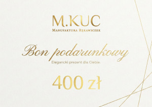 Bon podarunkowy - voucher - 400zł