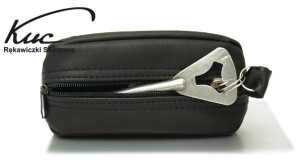 MAXI PILOT - Klasyczne skórzane etui na klucze, kluczówka