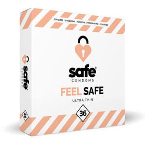 Safe Feel Safe Ultra Thin prezerwatywa – ultracienka, 36 sztuk
