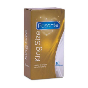 Pasante King Size XL prezerwatywa – duży rozmiar 60 mm, nawilżana