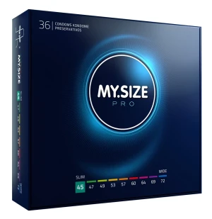 MY.SIZE Pro 45 mm prezerwatywa – wegańska, ultracienka, 36 szt.