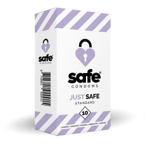 SAFE Just Safe Standard prezerwatywa – klasyczna, waniliowa