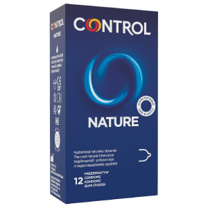 Control Nature prezerwatywa – anatomiczna Adapta, lateksowa, 12 sztuk