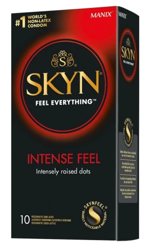 SKYN Intense Feel prezerwatywa – bezlateksowa, ultra cienka, 10 szt