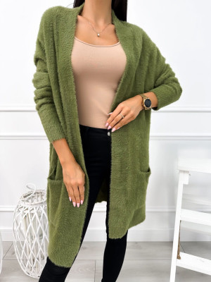 Khaki Kardigan 12630-156-F