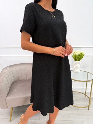 Czarna Sukienka Oversize 13920-294-B