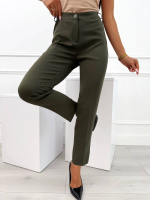 Khaki Cygaretki Damskie 14229-338-E