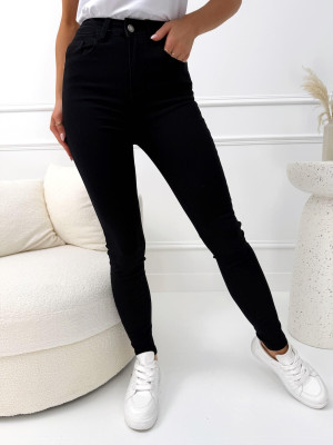 Czarne Spodnie Skinny 14635-508-Q