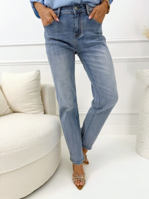 Niebieskie Jeansowe Spodnie 14643-423-Q