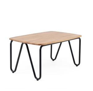 Stolik kawowy w stylu retro Bejot Clip 90x60 cm
