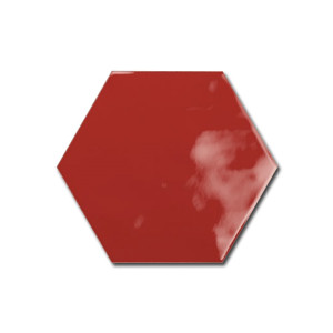 Geometry Hex Red Brillo 15,0x17,3/Płytka Ścienna/GAT 1