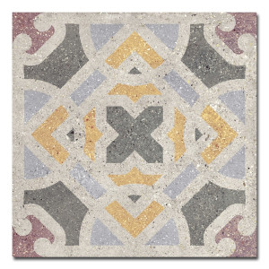 Wind Ivory Geometry Rektyfikowana 59,55x59,55/Płytka Gresowa/GAT 1