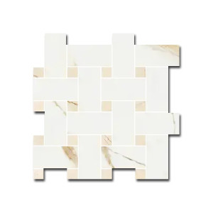 Atelier Basket Calacatta Gold/Marquina Polished 30,0x30,0 / Dekoracja / GAT 1