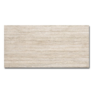 Thermae Verso Travertino Light 3d Fluted Struttura Rektyfikowana 60,0x120,0 / Płytka Gresowa / GAT 1