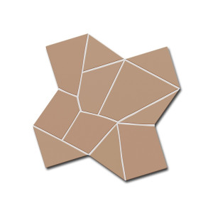 Trencadis Gaudi Mud 25,5x25,5 / Płytka Gresowa / GAT 1
