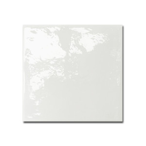 Peronda_ Drip White Plain 13,2x13,2/Płytka Ścienna/GAT 1