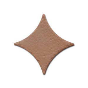Tondo Star Rosso Matt 10,7x10,7/Płytka Gresowa/GAT 1