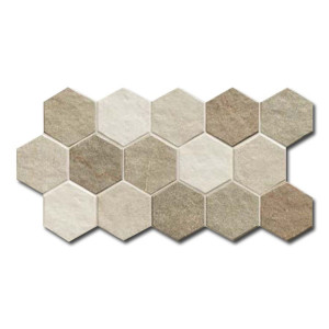Stonehenge Hex Earth 26,5x51,0/Dekoracja Gresowa/GAT 1