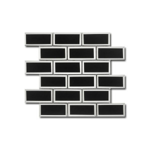 Facette Black Gl-18009 29,8x29,8/Mozaika Szklana/GAT 1