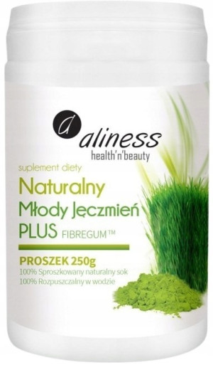 Naturalny Młody Jęczmień PLUS proszek 250g