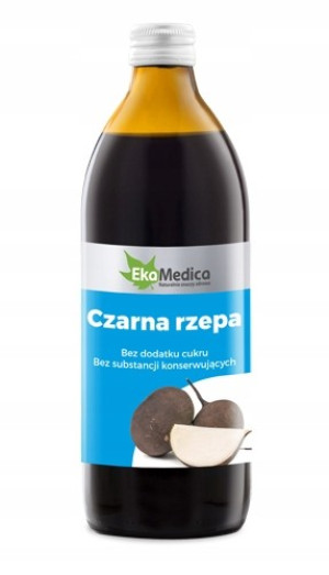 Sok z Czarnej Rzepy 500ml.