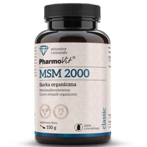 MSM Siarka Organiczna 150g proszek Pharmovit