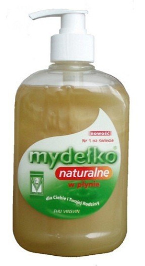 Mydełko naturalne w płynie z nanosrebrem 500ml