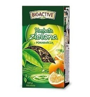 Herbata ZIELONA Z POMARAŃCZĄ 100G BIO-A