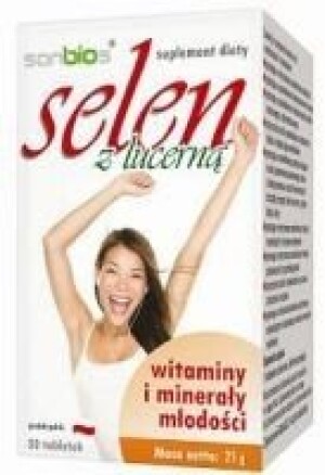 Selen z lucerną 50 tabl SANBIOS