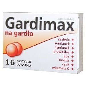 Gardimax na gardło pastyl.dossan. 24 pastyl