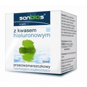 Krem z kwasem hialuronowym  50ml SANBIOS