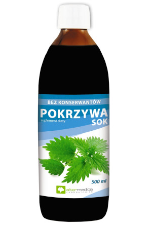 Sok z Pokrzywy alter medica 500 ml