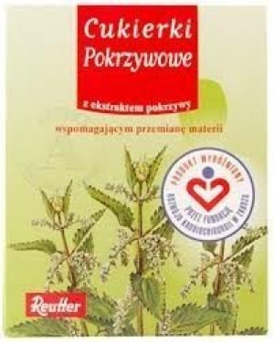 CUKIERKI REUTTER POKRZYWOWE 50G