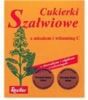 CUKIERKI REUTTER SZAŁWIOWE 50G