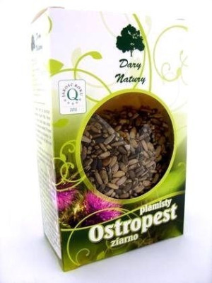 Ostropest plamisty ziarno Ekologiczny 100g