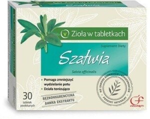 Szałwia tabletki powlekane 30 tabl.