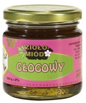 Ziołomiód głogowy 250 g BARTNIK