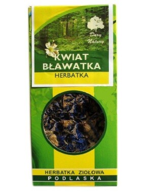 Bławatek kwiat 25g Dar Natury