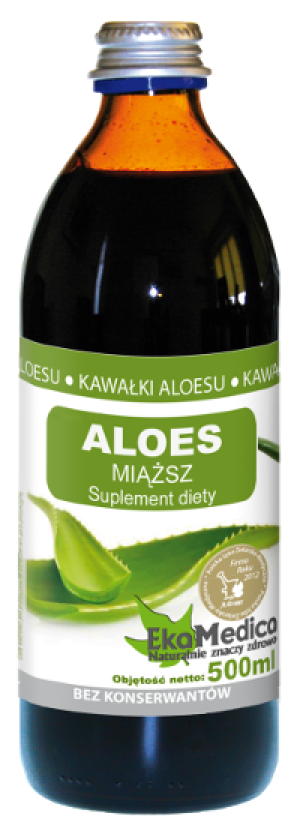 Aloes sok z miąższem 500 ml Eka Medica