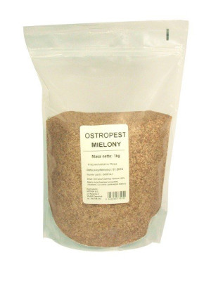 Ostropest plamisty nasiona mielone 1000g