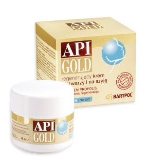 API GOLD Propolisowy krem do twarzy i szyji - BARTPOL