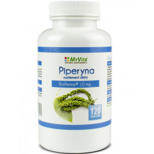 Piperyna BioPerine 10mg (MyVita) 120 tabl